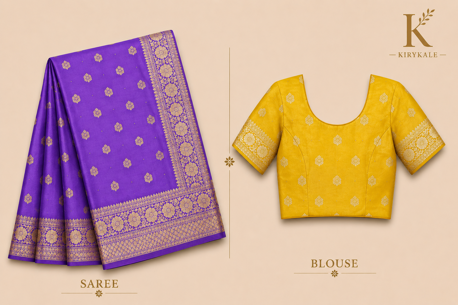 Premium Pure Mushroom Georgette Jacquard Saree – Royal Purple with Gold Zari Border